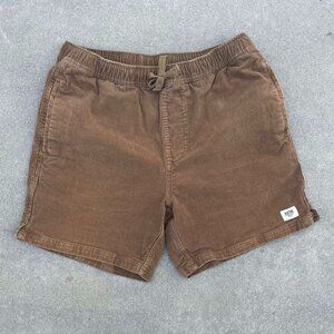 Men's Katin Cord Local shorts, medium brown, size medium